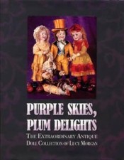Purple Skies book Antique Dolls Bisque French German  