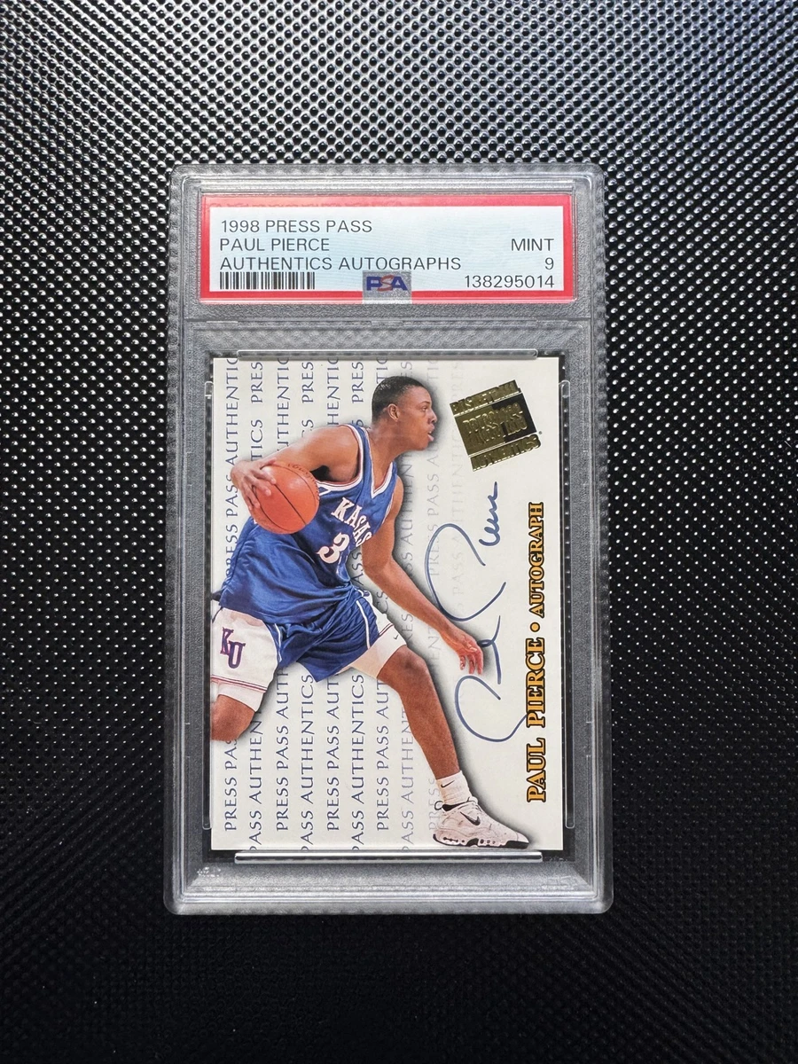 NBA UD BLACK 9/15 Paul Pierce 直筆サインカード 10枚限定 PAUL PIERCE SELECT GOLD PRIZM SSP 直筆サイン 4色パッチ