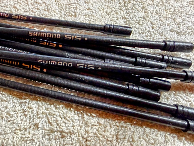 NOS 10pcs Shimano Bike Gear Brake Cable Housing 300mm