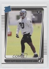2021 Panini Donruss Rated Rookie Alex Leatherwood #335 00jz