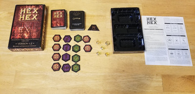 HEX HEX card game version 1.5 2006 Revised & Enhanced Smirk & Dagger Games