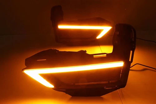 PARA NISSAN X-TRAIL 2017 2018 LED DRL LUZ DE CIRCULACIÓN DIURNA LUZ ANTINIEBLA INTERMITENTE - Imagen 6 de 10