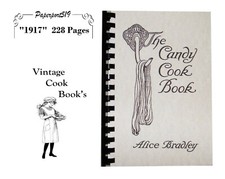 The Candy Cook Book  1917  228 Pages