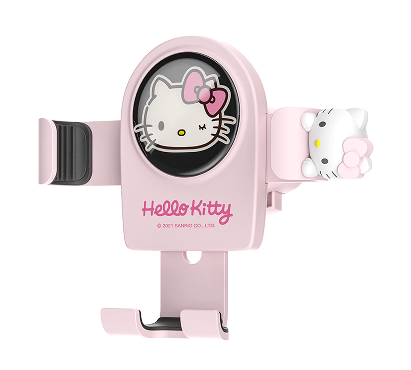 Cute Phone Mount for Car Pink Cat Air Vent Clip Car Phone Holder Mount Fit fo...-image