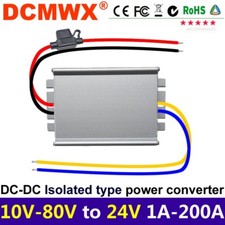 DC-DC Isolated 12V24V36V48V60V72V80V to 24V power converter buck boost regulator