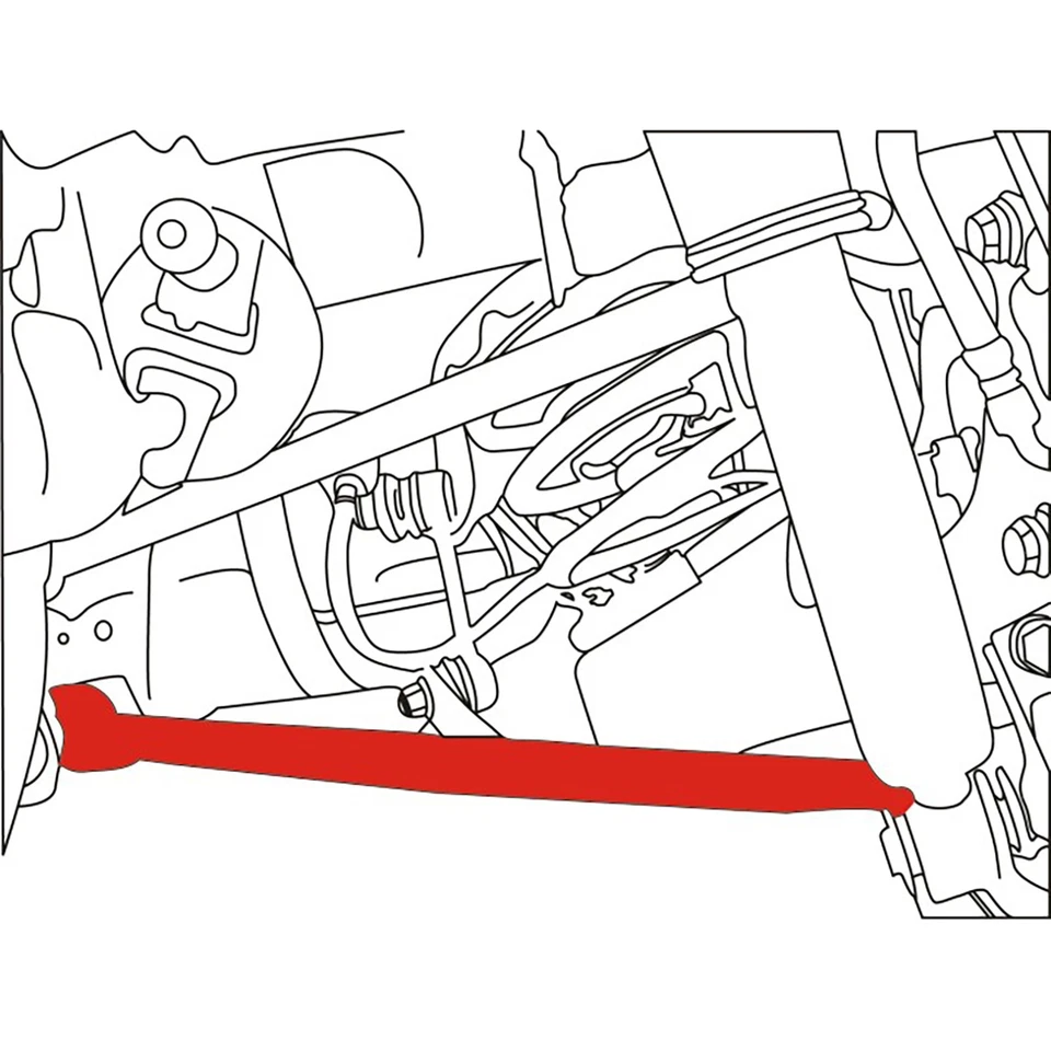LYKT 2pcs Rear Camber Adjustable Lower Control Arms for Toyota RAV4(Electric) - Image 2 of 4