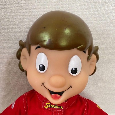 Ayrton Senna SENNINHA Vintage Figure Doll No Original Box Height 