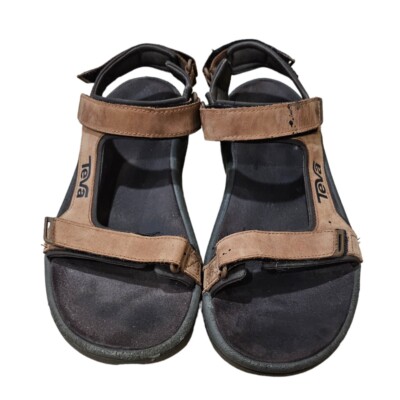 Teva Spider  Rubber Men\'s Brown and Black Strap Sandals Teva Men main image 4