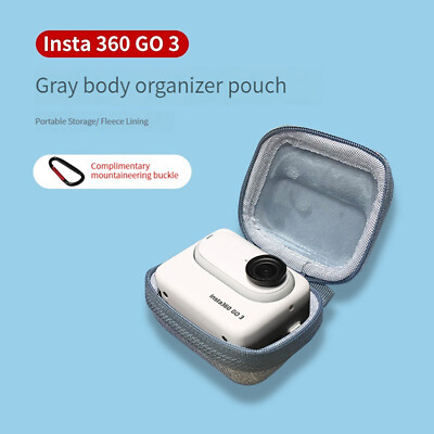 Camera Hard Shell Bag Carrying Case Storage Bag for Insta360 GO3 Action Camera