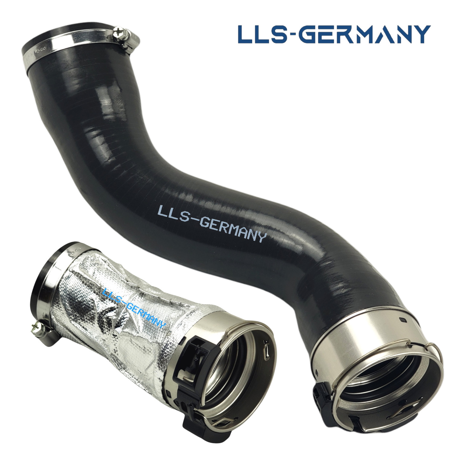 2x Turbo Hose for DACIA Logan II Sedan 1.5 dCi 144609034R 144604018R