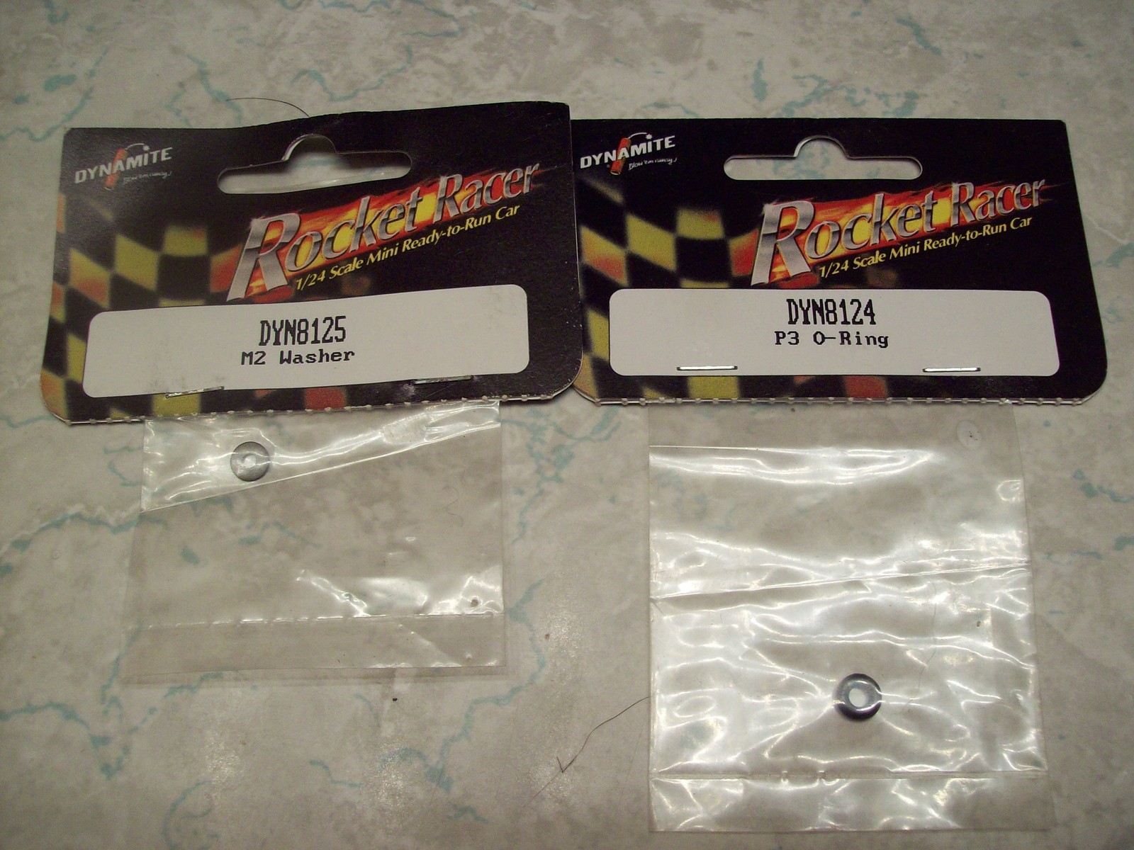 Parts #8125 & #8124 M2 Washer & P3 O-ring