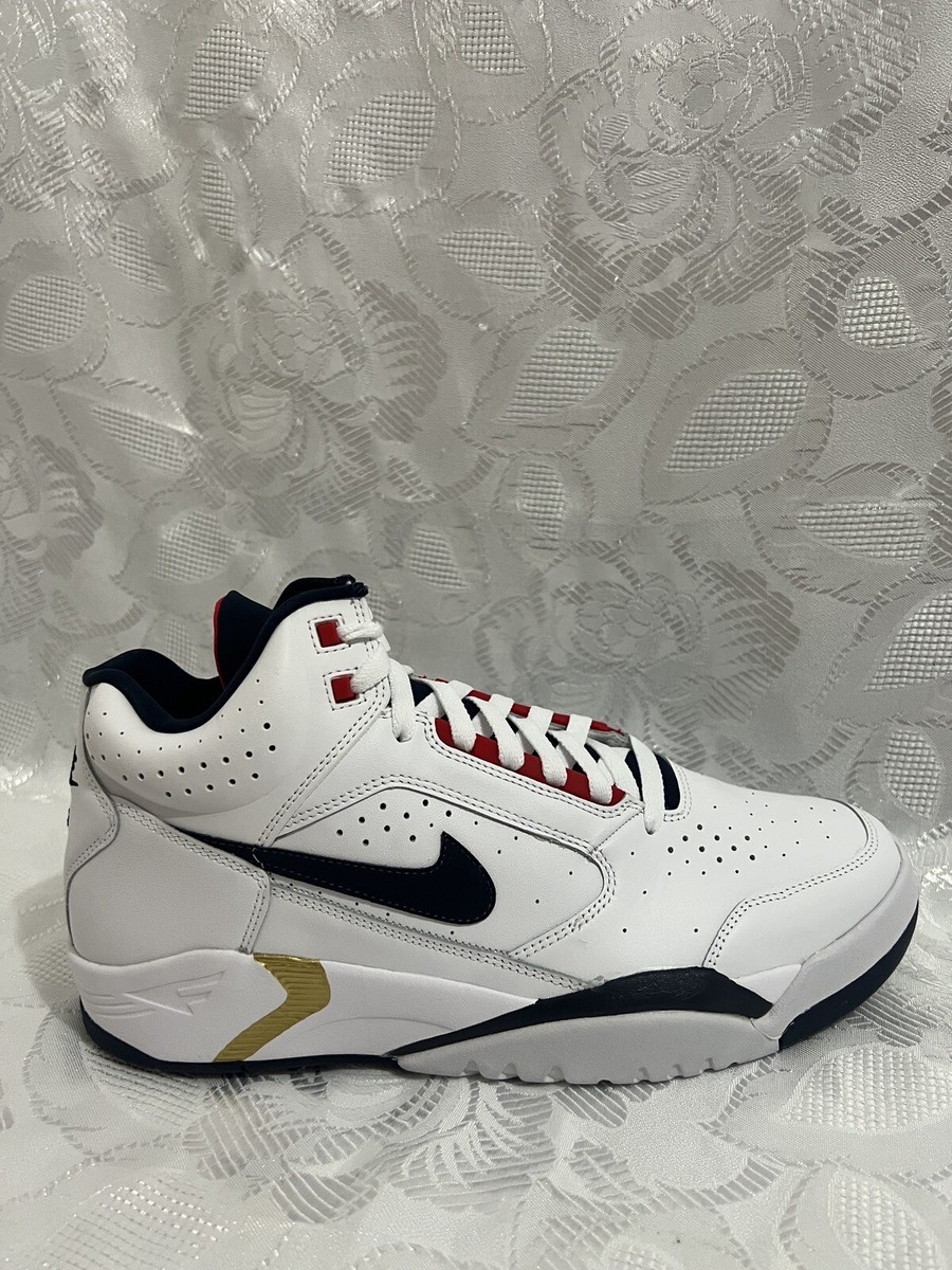 NIKE AIR FLIGHT LITE MID 11 OLYMPIC PIPPEN GOLD NAVY DJ2518 108 90s DREAM  TEAM