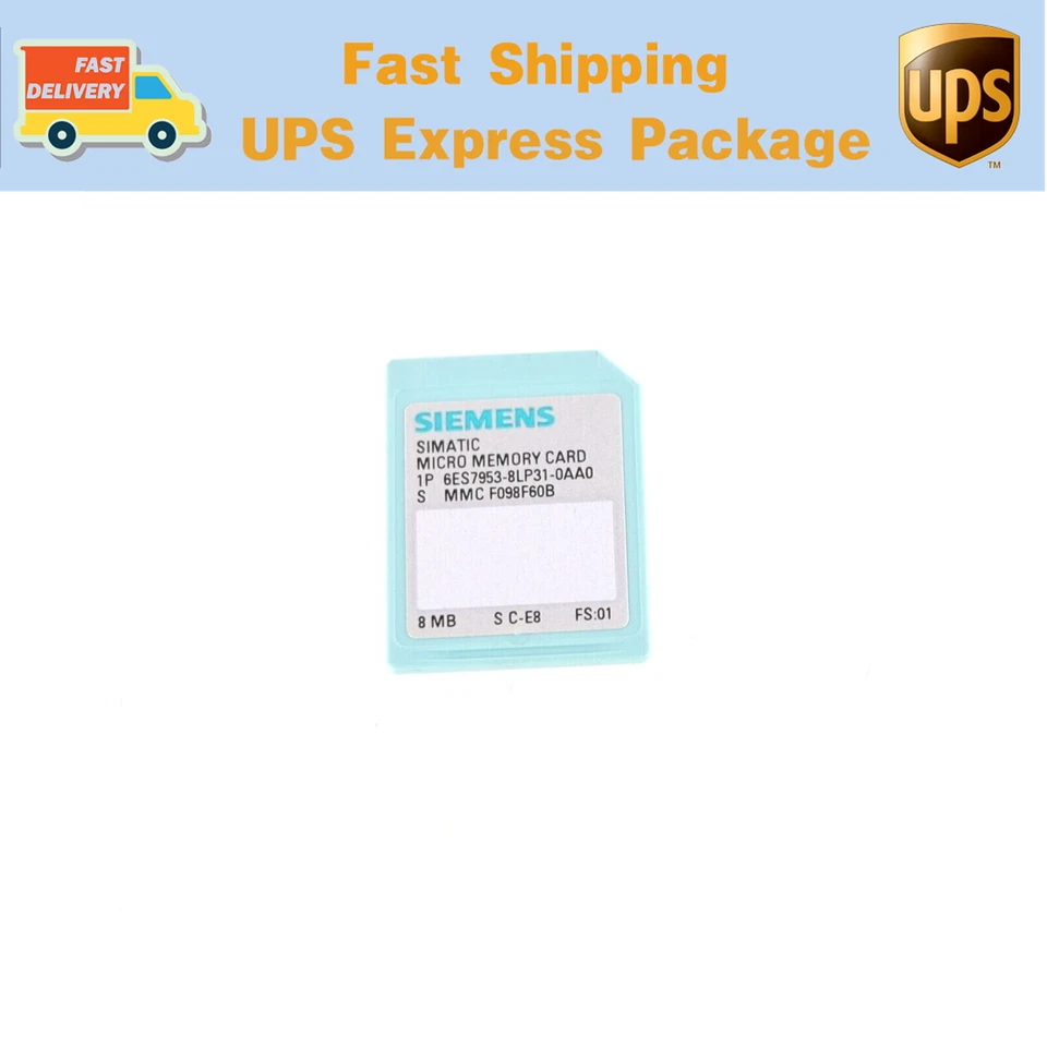 6ES7953-8LP31-0AA0 SIEMENS Memory Card 8MB Expedited Shipping Spot Goods New GQ - Image 2 of 4