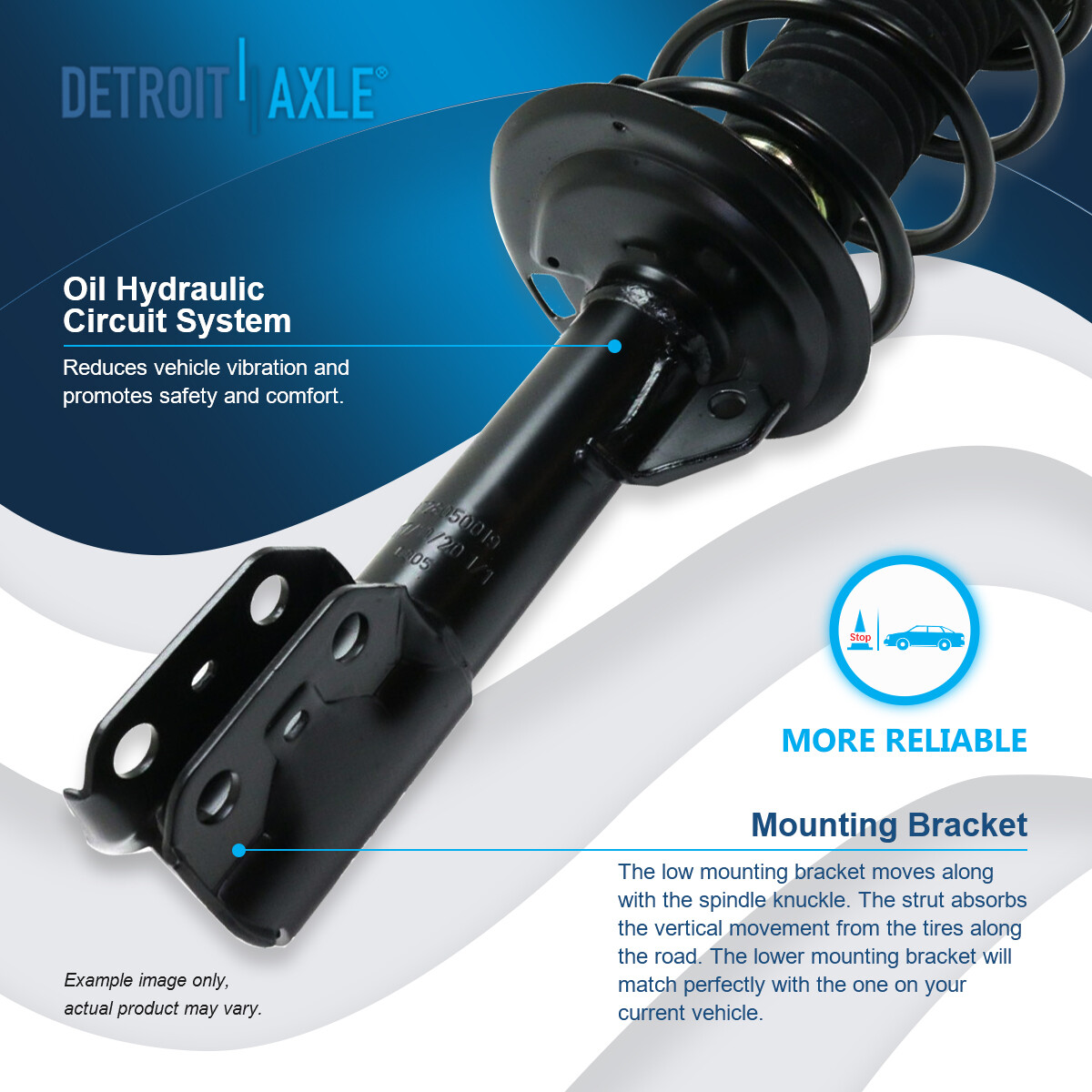 Front Struts + Rear Shocks + Sway Bars for 2007 2008 2009 20102012