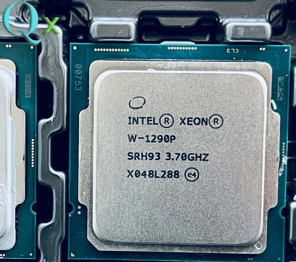 Intel Xeon W-1290P LGA-1200 CPU Processor SRH93 3.70GHz 10-Core 20-Thread  20MB