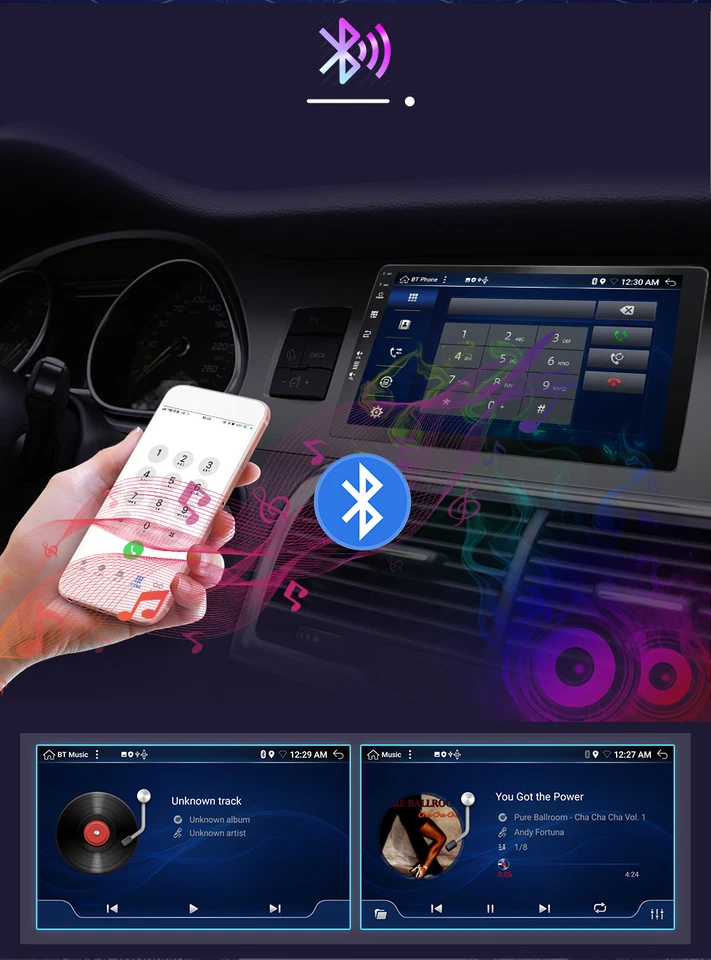 Für Honda Fit/Jazz/City 2002-2007 Android 14 Autoradio CarPlay Navi GPS 8G+256GB - Bild 4 von 4