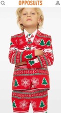 Opposuits boys Size 4Y  Winter Wonderland Suit  Set NEW NEVER WORN 