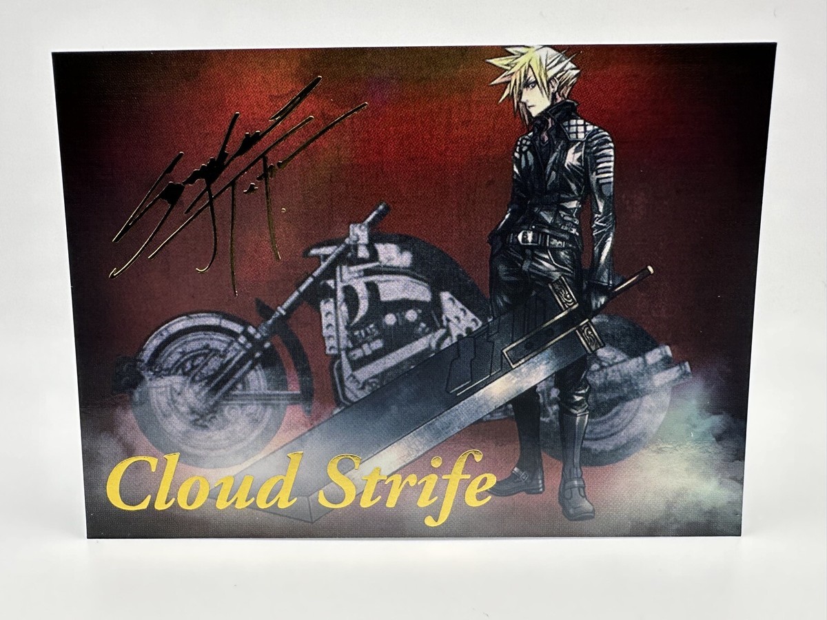 Final Fantasy VII Anniversary Art Museum Trading Card Secret Final Fantasy VII Anniversary Art Museum Trading Card Secret