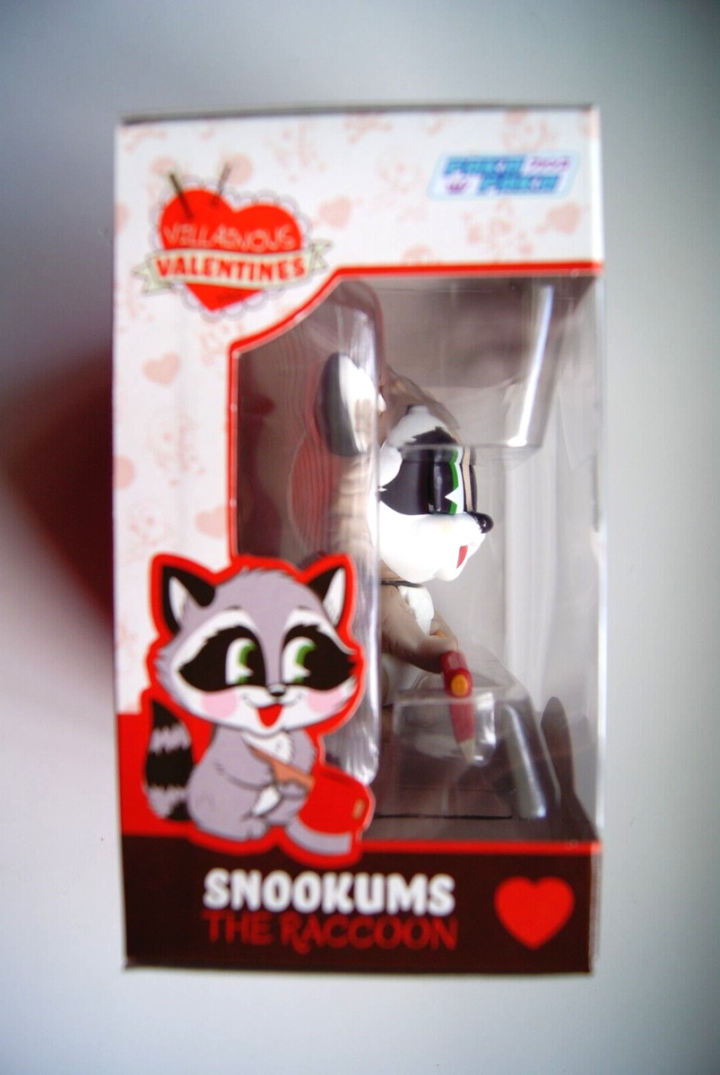 Funko Paka Paka Villainous Valentines SNOOKUMS the RACCOON! | eBay