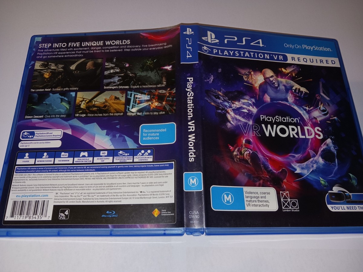 HOT Vr Worlds Ps4 Vr Arcade Games Vr Worlds Ps4 Games Vr