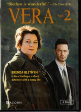 Acorn dvd box set Vera Set 2 like new