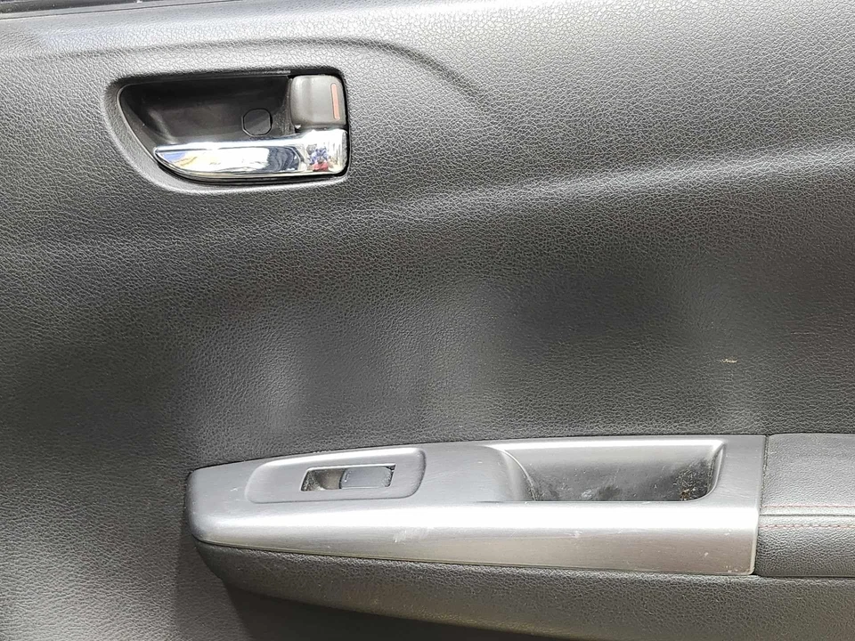 11-14 Subaru WRX STI Panel de moldura de puerta trasera lado derecho del pasajero negro OEM Foto 2 de 2