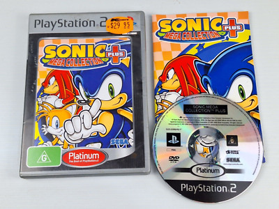 Sonic Mega Collection Plus PS2 PlayStation 2 Game With Manual - OZ SELLER