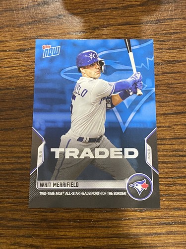 2022 Topps Now 639 Whit Merrifield