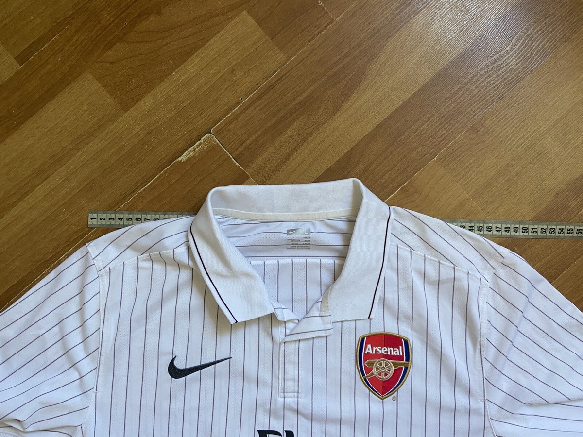 ARSENAL 2009 2010 THIRD SHIRT JERSEY LONG SLEEVE NIKE sz L ARSENAL 2009 2010 THIRD SHIRT JERSEY LONG SLEEVE NIKE sz L