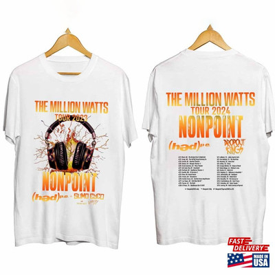 Nonpoint The Million Watts Tour 2024 Shirt Band Fan Concert IN0322