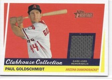 2016 Heritage HN Baseball Clubhouse Collection Paul Goldschmidt Diamondbacks