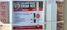 (2 Pack) 6” X 6” Column Wrap Trim Kit,  Style Colonial, Wrap n' Snap