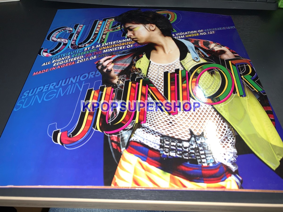 Super Junior 5th Album Mr. Simple Type A Sungmin Ver. CD Good Cond
