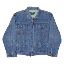 Hunt Club Denim Jacket Blue Womens L