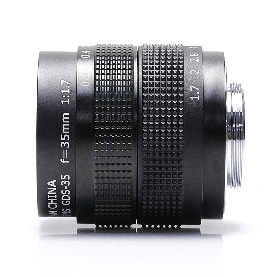 Fujian 35mm f1.7 C mount CCTV Lens for N1 FX NEX Micro 4/3 EOS Pentax - Image 2 of 4