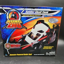Kung Zhu Pets Ninja Warriors Spider Skull Tank New Sealed NOS