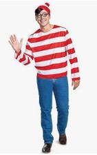 Where's Waldo - 3-Piece - Costume - Adult - 3 Sizes