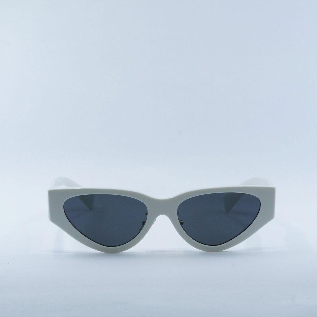 MIU MIU MU03ZS 1425S0 White/Dark Grey 54-17-140 Sunglasses