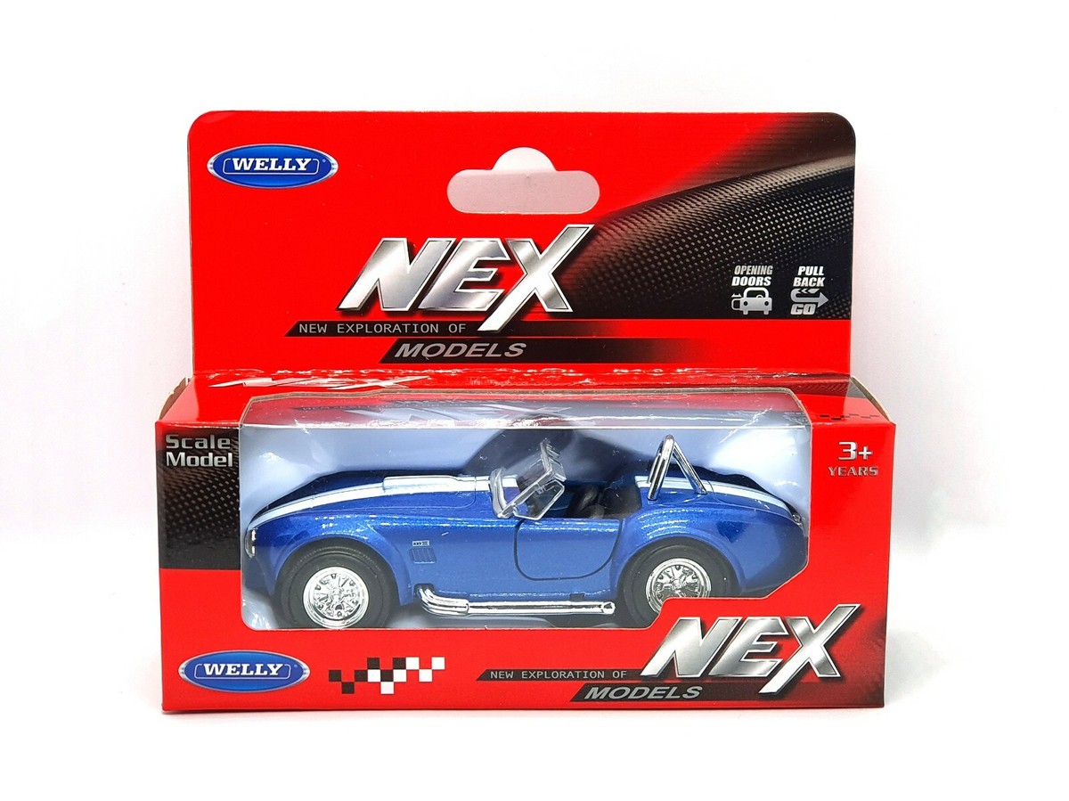Ford 1965 Shelby Cobra 427 Kids Diecast Model Collector Pull