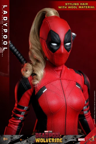 Figura de acción Hot Toys 1:6 Deadpool and Wolverine LADY DEADPOOL EDICIÓN COLECCIONISTA