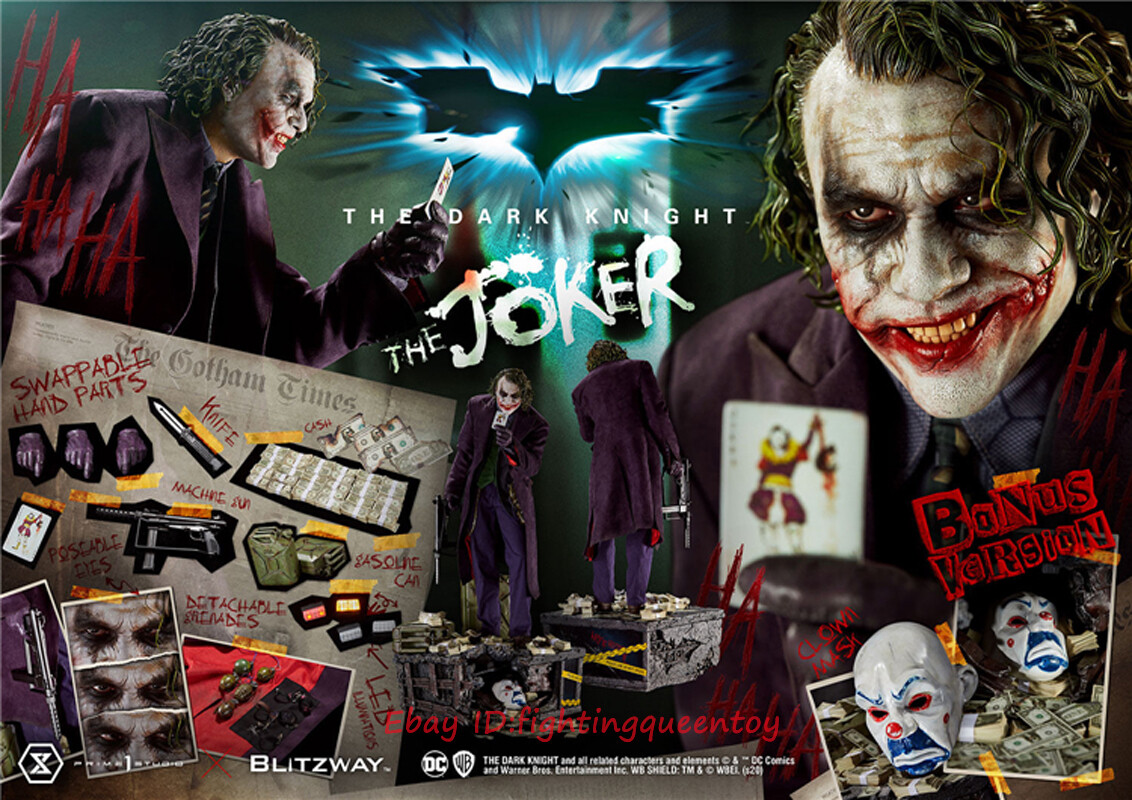 Blitzway Prime 1 MMTDK-01S THE JOKER THE DARK KNIGHT 1/3 Statue 29