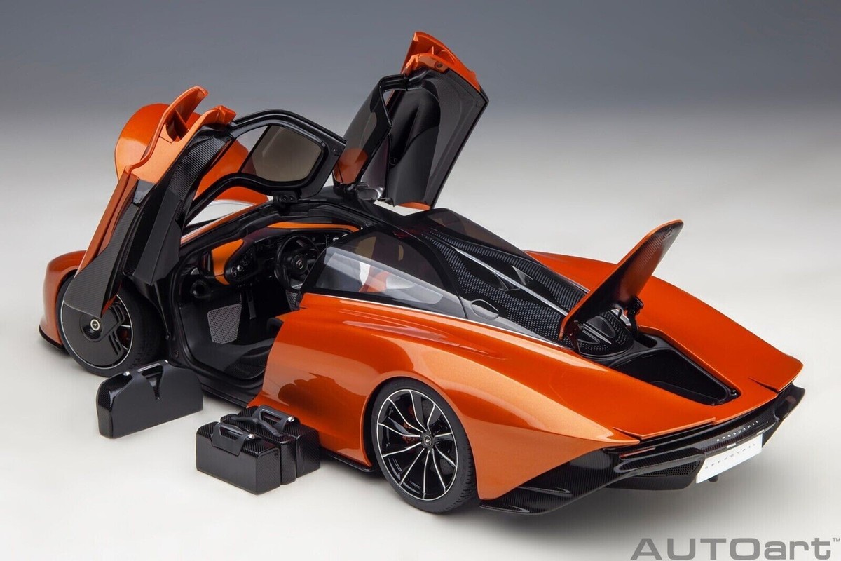 AUTOART McLaren Speedtail (Volcano Orange) 1:18*New! Super Hot Car