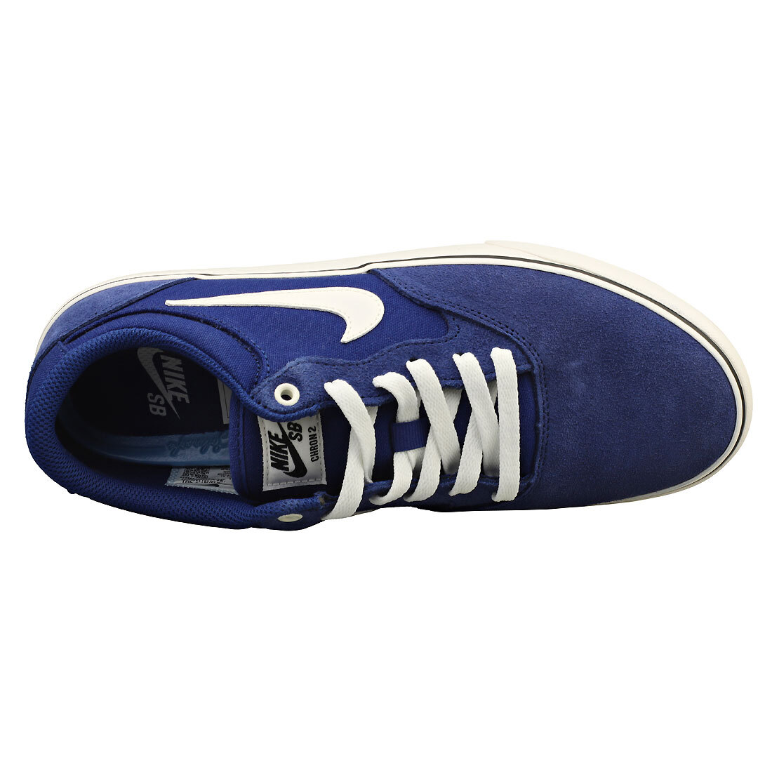 Nike SB Chron 2 Mens Casual Sneakers in Blue White | eBay