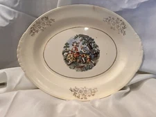 homer laughlin eggshell nautilus china platter