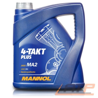 MANNOL 4 L 4-TAKT PLUS MOTORÖL FÜR SAE 10W-40 API SL JASO MA/MA2 MOTORRADÖL