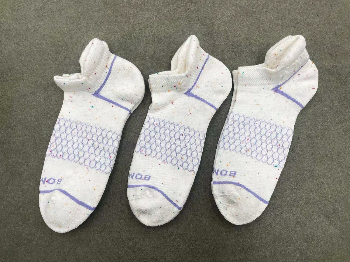 Bombas Slippers For Women Bombas Women's Honeycomb Ankle Socks - 3 Pairs  Medium (8-10.5) Multicolor Bombas Dress Socks