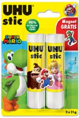 UHU Stic Klebestift Sonderedition Super Mario 8,2 Gramm oder 21 Gramm
