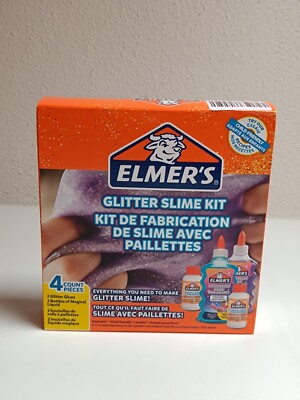 Elmer's Glitter Slime Kit / Bastelkleber-Set für Schleimherstellung