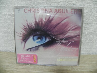 Christina Aguilera - Fighter KOREA Single CD + Hype Sticker / SEALED NEW