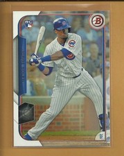 Tarjeta de novato Jorge Soler RC 2015 Bowman # 121 campeones de béisbol de los Chicago Cubs